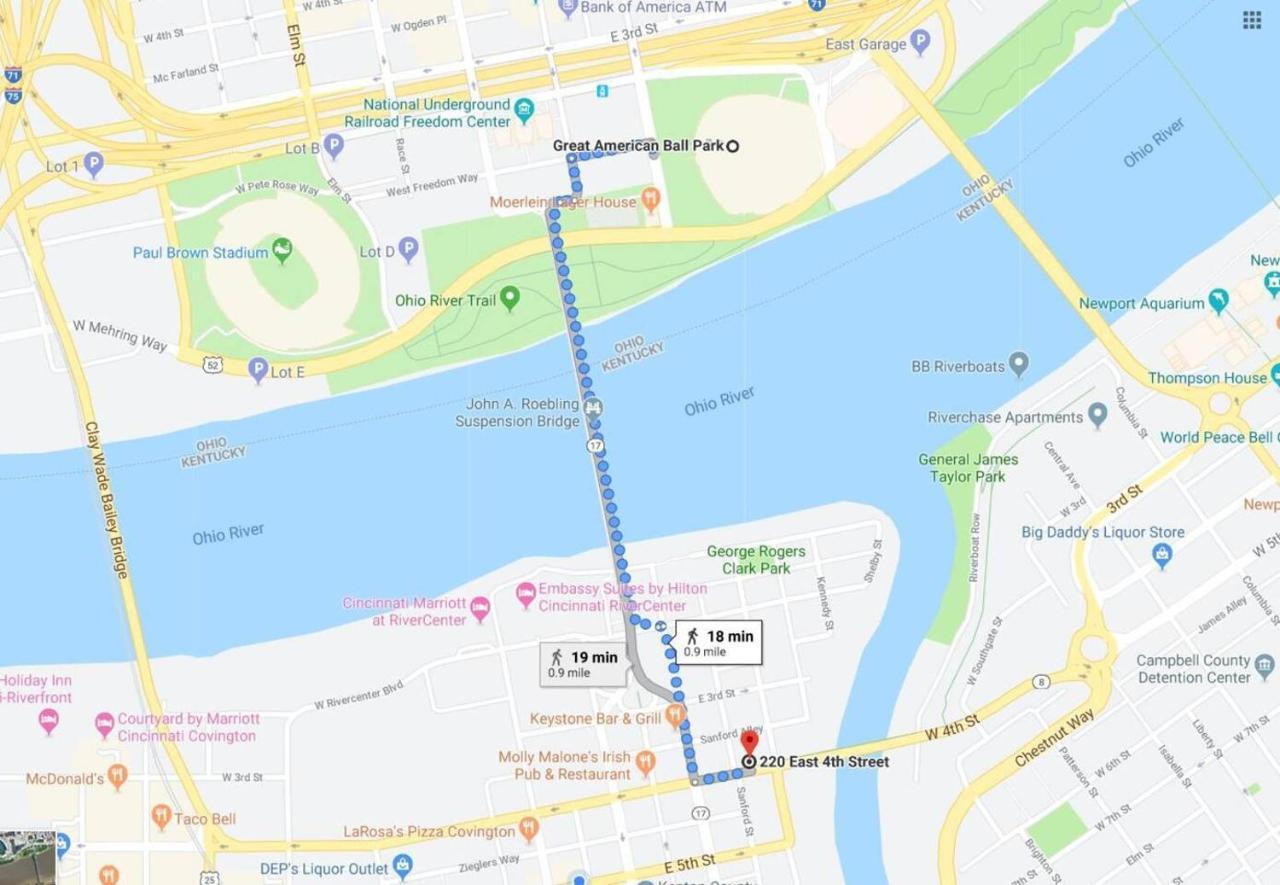 Translucency Bnb, Less Than A Mile From Us Bank Arena! Covington Zewnętrze zdjęcie