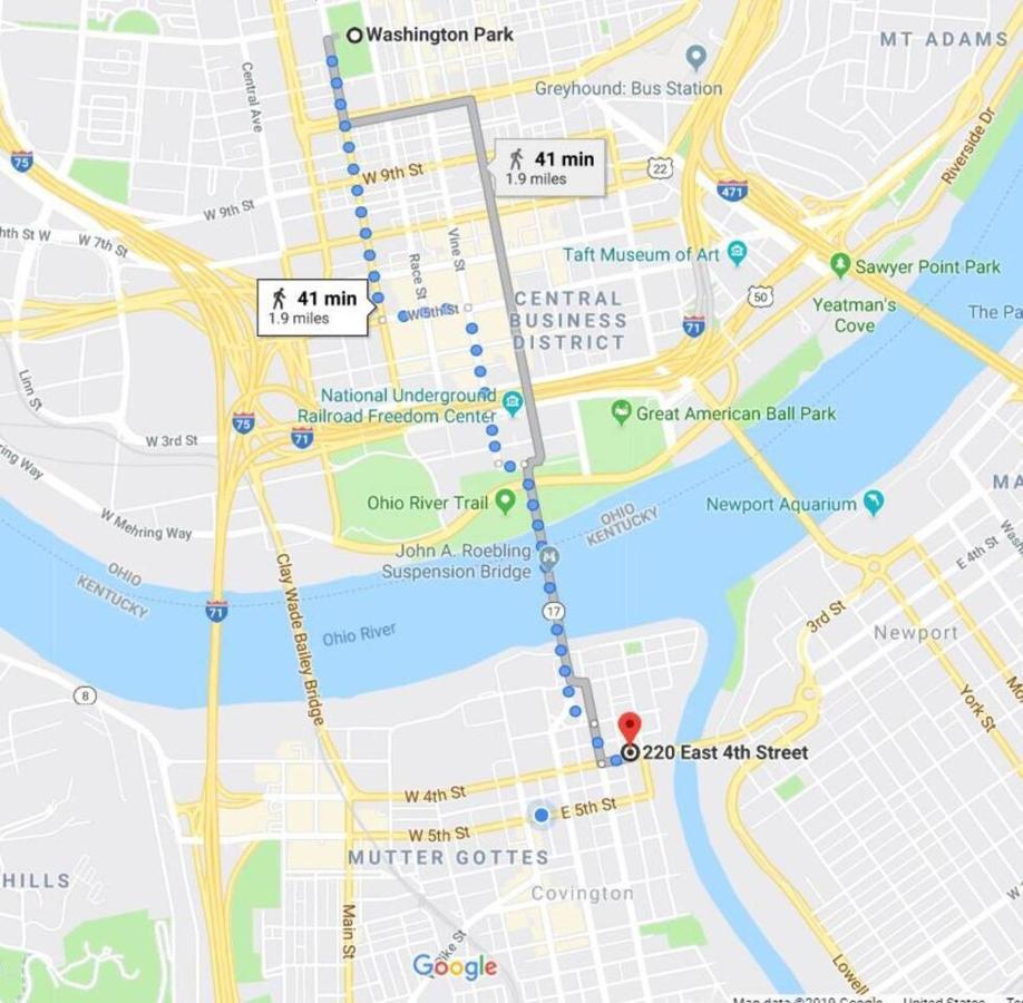 Translucency Bnb, Less Than A Mile From Us Bank Arena! Covington Zewnętrze zdjęcie